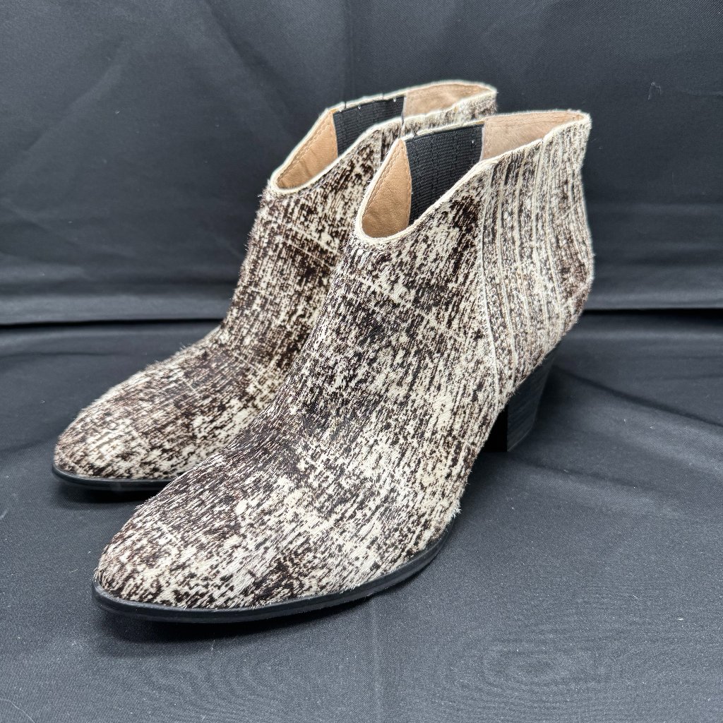 Vintage Women's Splendid Cowhide Betty Healed Ankle Bootie Size 9.5m